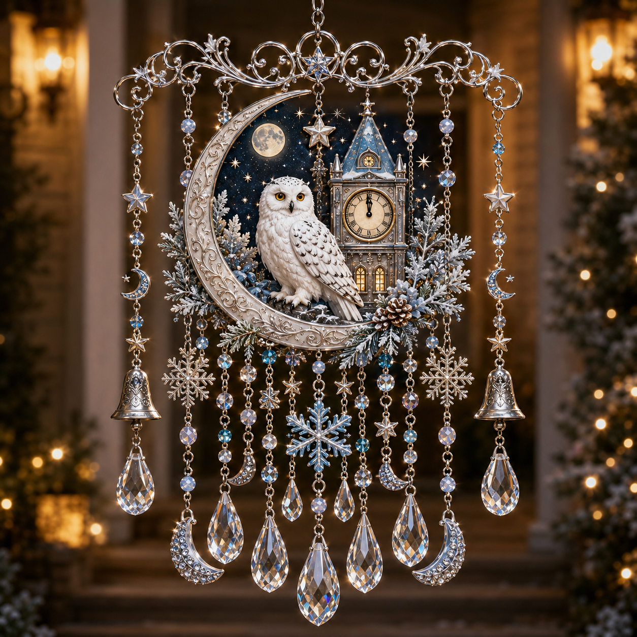 🎁DERNIER JOUR — OFFRE À DURÉE LIMITÉE : 49 % DE RÉDUCTION ! Carillon éolien de Noël magique