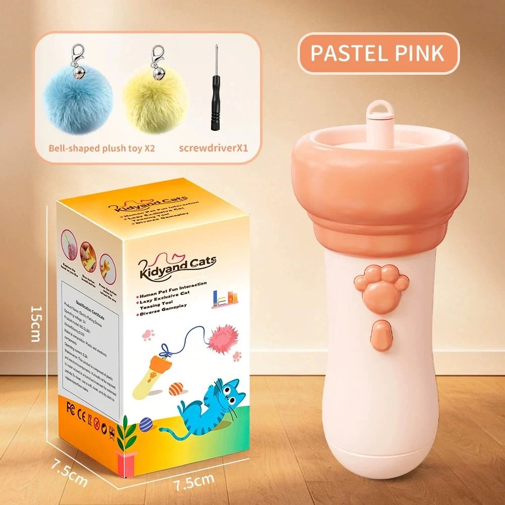 Lanceur automatique de jouets pour chats