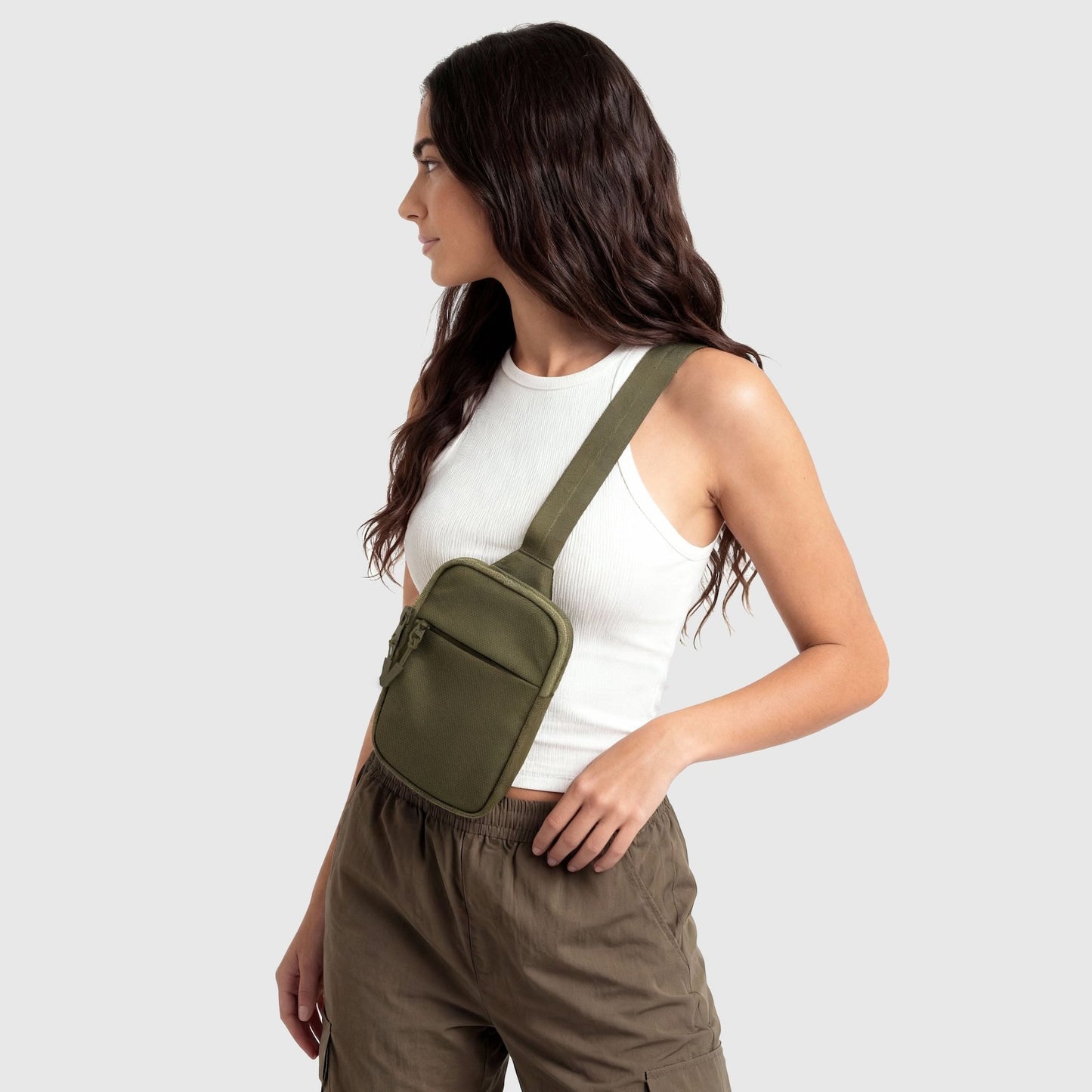🎒 Sac à bandoulière de voyage 2.0 amélioré | Conception antivol, nylon 500D, protection RFID