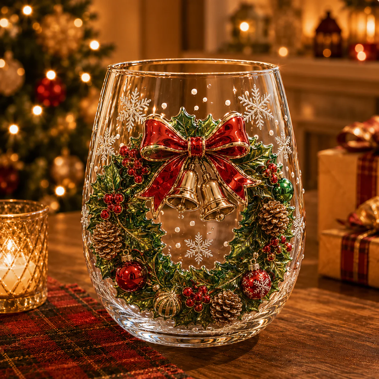 💥Collection de cadeaux de Noël : verres en verre magiques✨