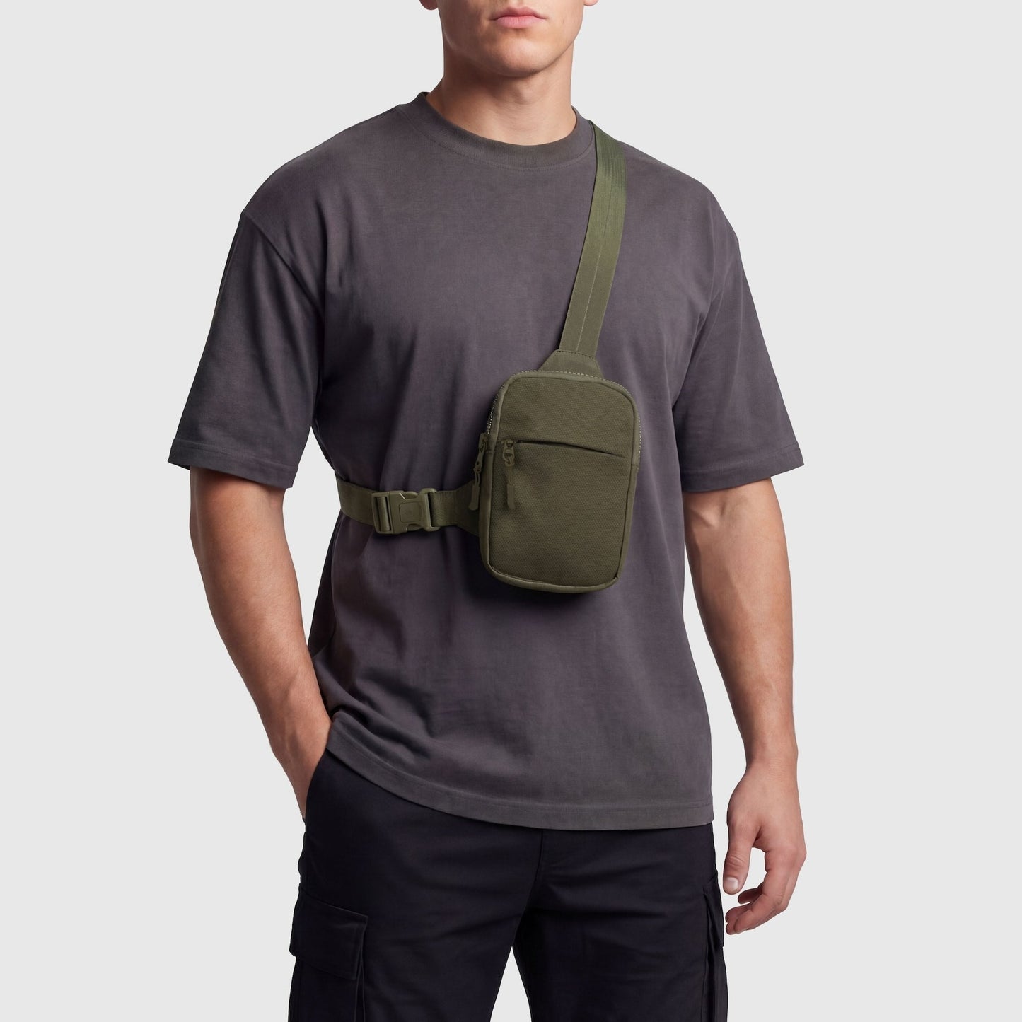 🎒 Sac à bandoulière de voyage 2.0 amélioré | Conception antivol, nylon 500D, protection RFID