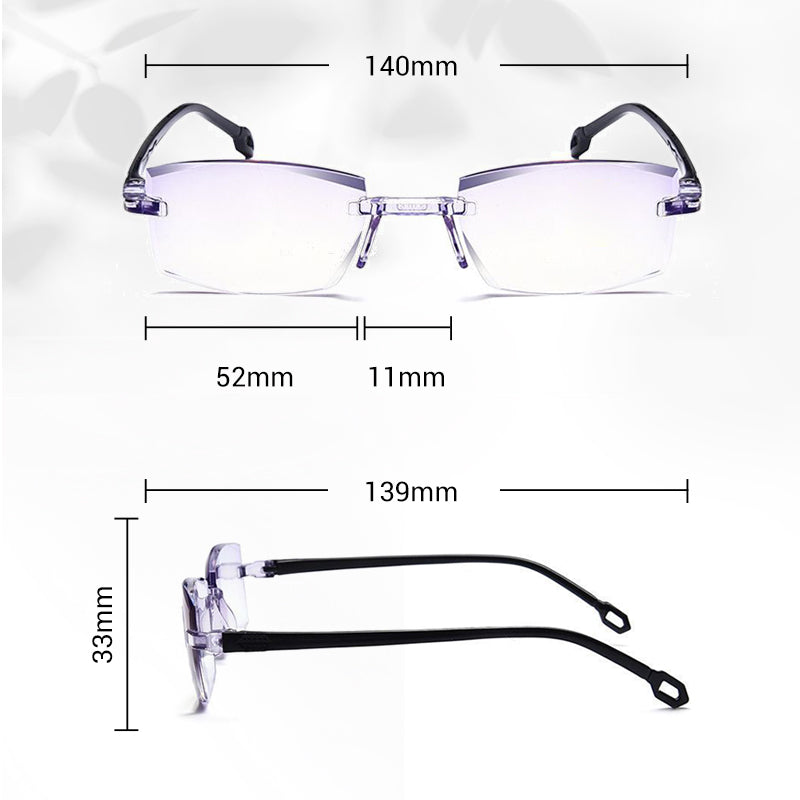 🔥Lunettes de lecture élégantes à mise au point automatique | Filtre anti-lumière bleue · Confort tout au long de la journée et vision d'une clarté cristalline