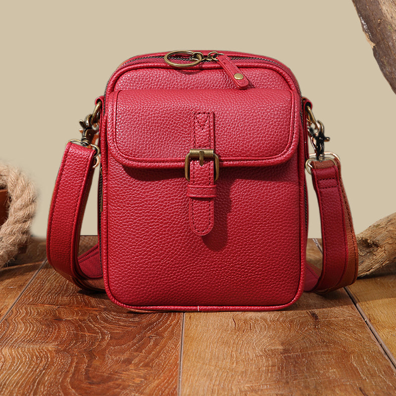 Sac messager vintage de grande capacité / Vintage Messenger Bag with Large Capacity