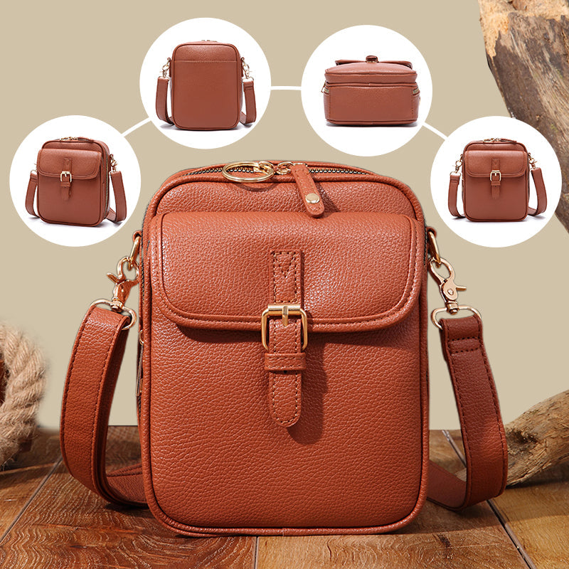 Sac messager vintage de grande capacité / Vintage Messenger Bag with Large Capacity