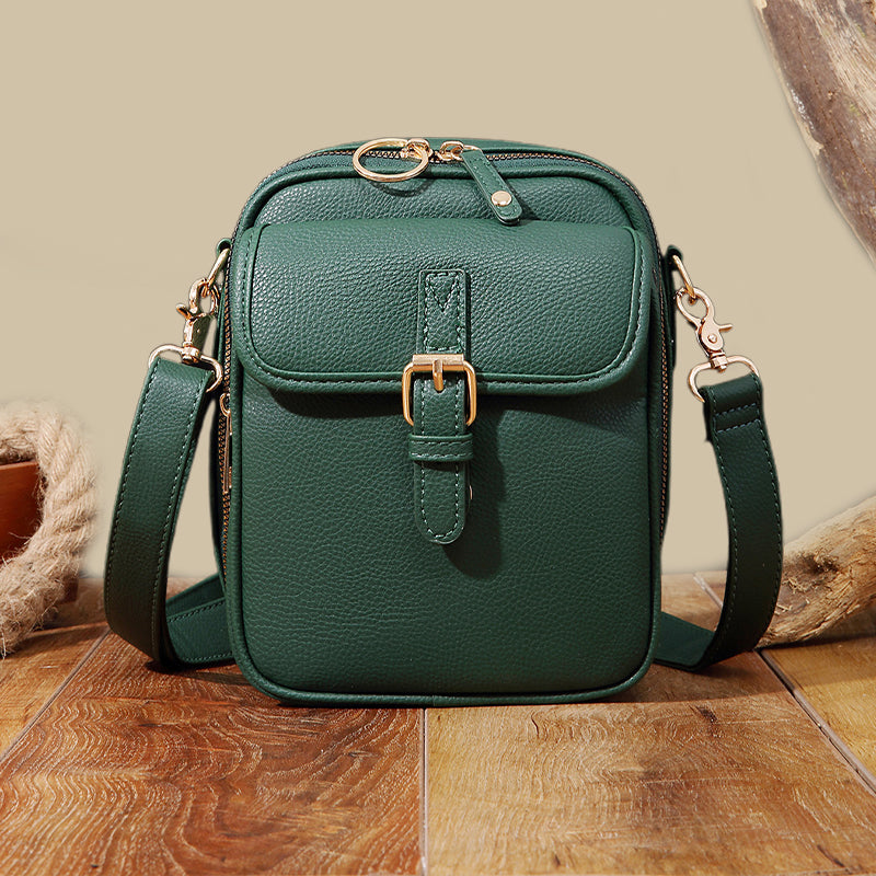 Sac messager vintage de grande capacité / Vintage Messenger Bag with Large Capacity
