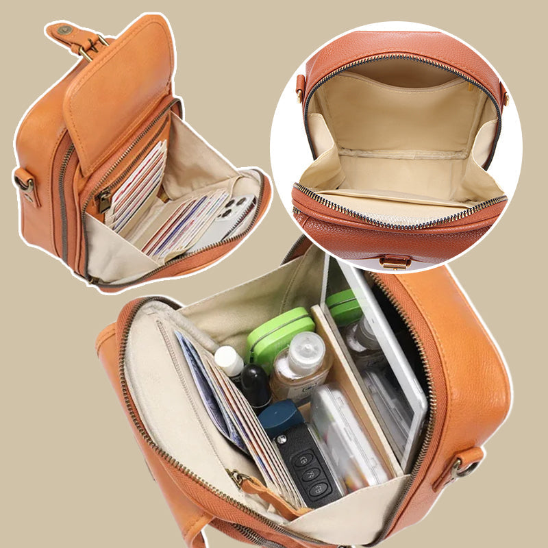Sac messager vintage de grande capacité / Vintage Messenger Bag with Large Capacity