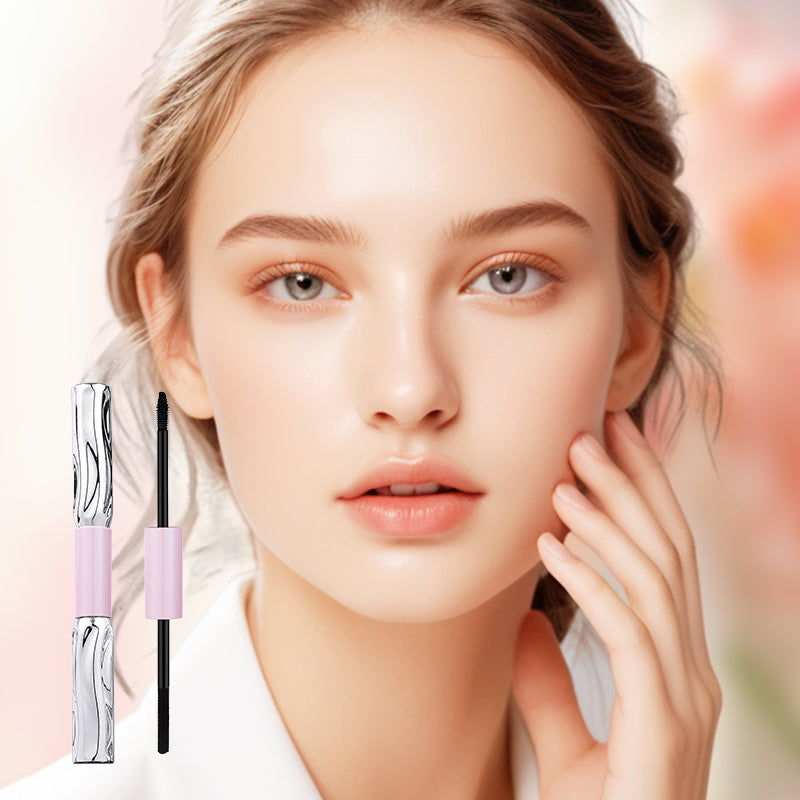 💄1 acheté, 1 offert ! ⚡ Mascara 2-en-1 longue tenue, volumateur et recourbeur – Résistant aux bavures, doux, multifonctionnel ✨