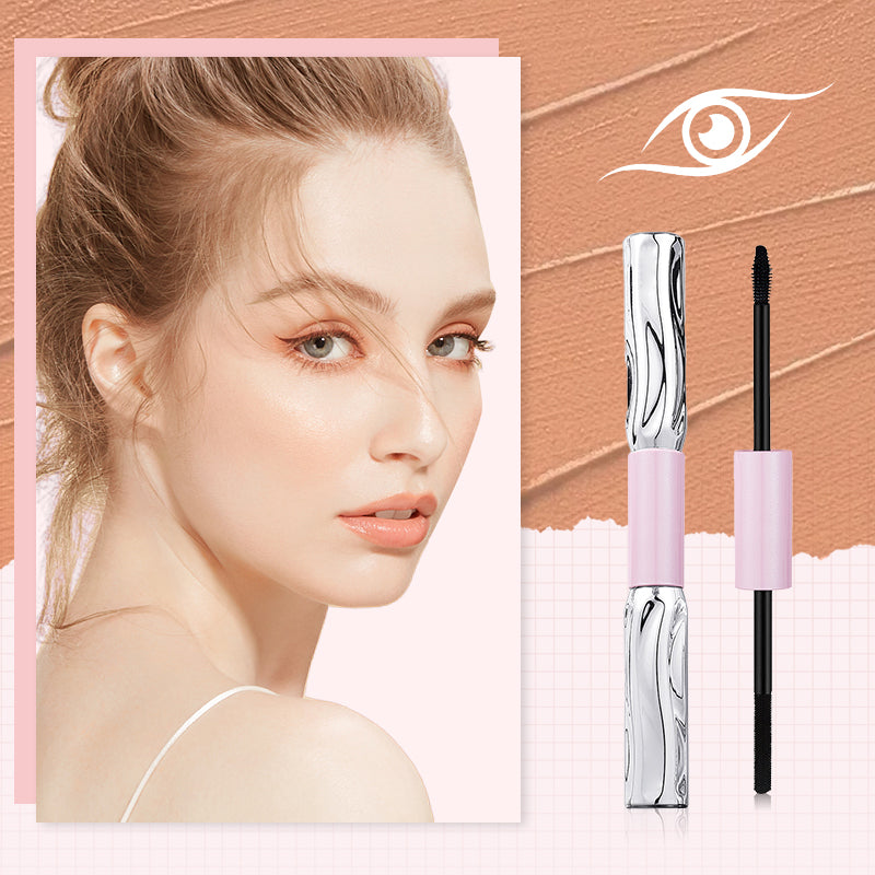 💄1 acheté, 1 offert ! ⚡ Mascara 2-en-1 longue tenue, volumateur et recourbeur – Résistant aux bavures, doux, multifonctionnel ✨