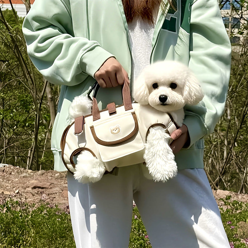 Sac de transport et sac à dos portables et respirants pour animaux de compagnie