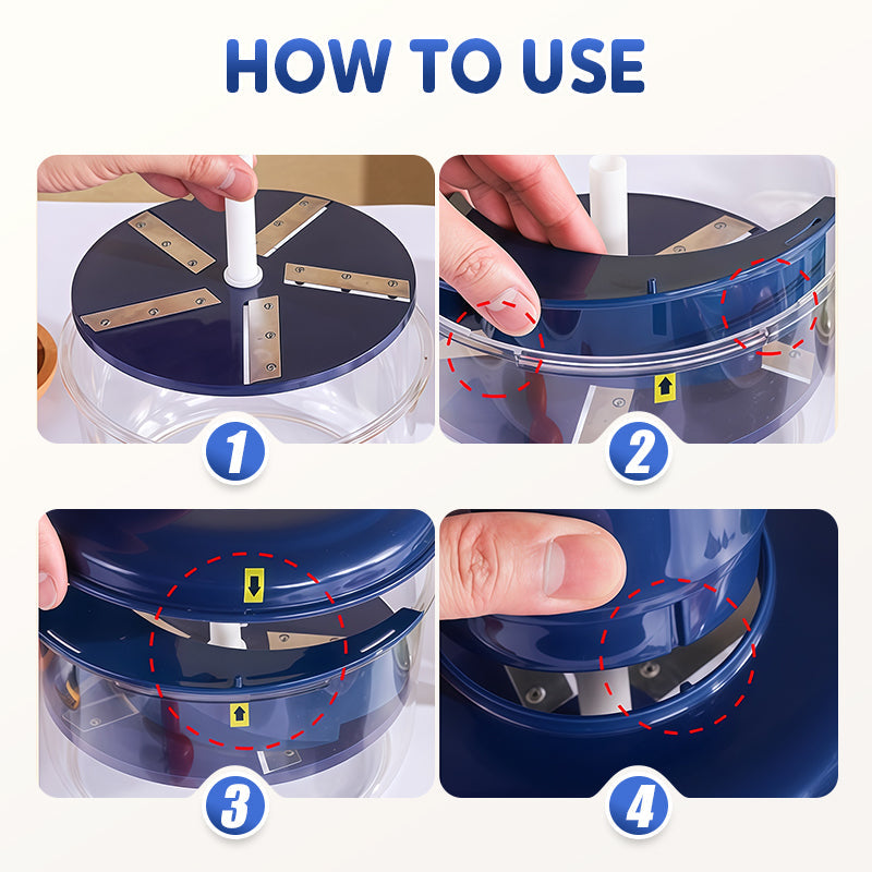 Eplucheur électrique automatique portable pour fruits et légumes🧄🍇