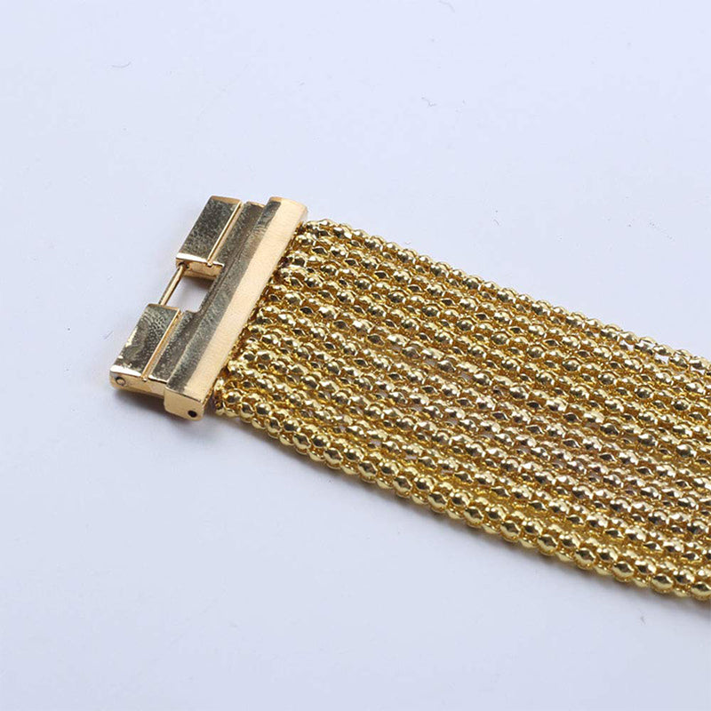 Montre à quartz sertie de diamants pour femme