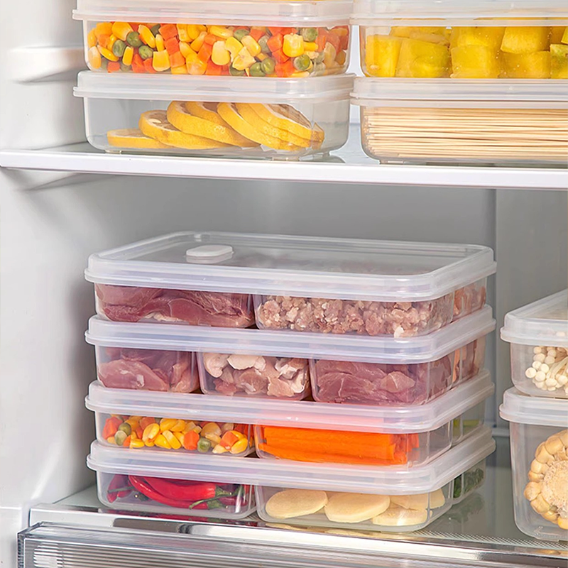 Conteneur alimentaire réutilisable avec compartiments
