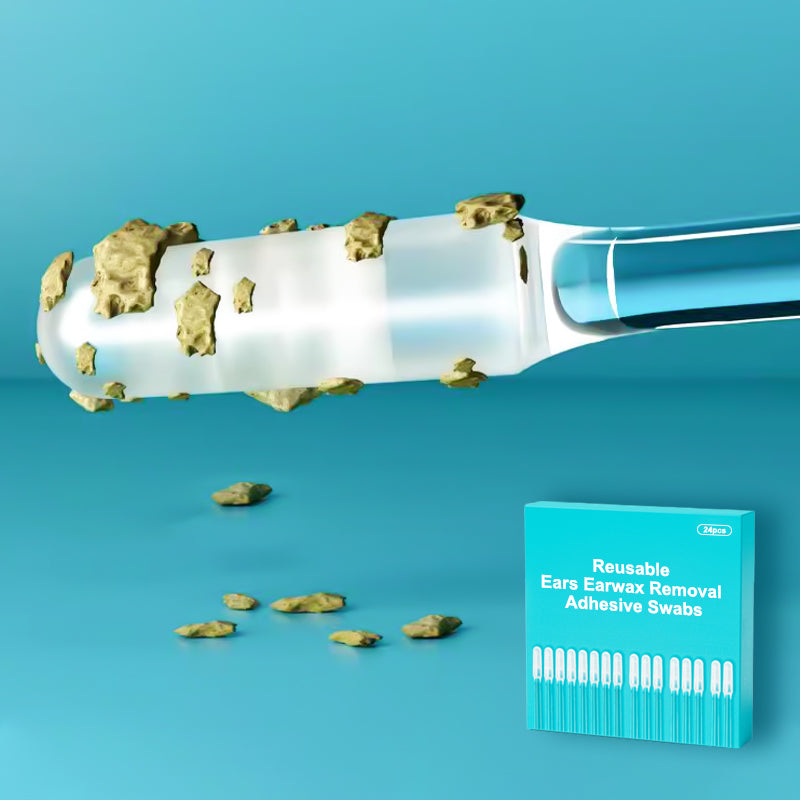 Pastilles adhésives réutilisables pour l'élimination du cérumen