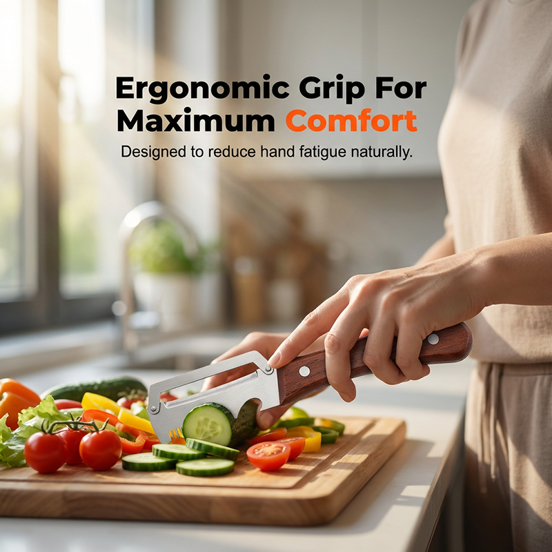 ✨Ustensile de cuisine 3 en 1 pour émincer et éplucher les oignons nouveaux