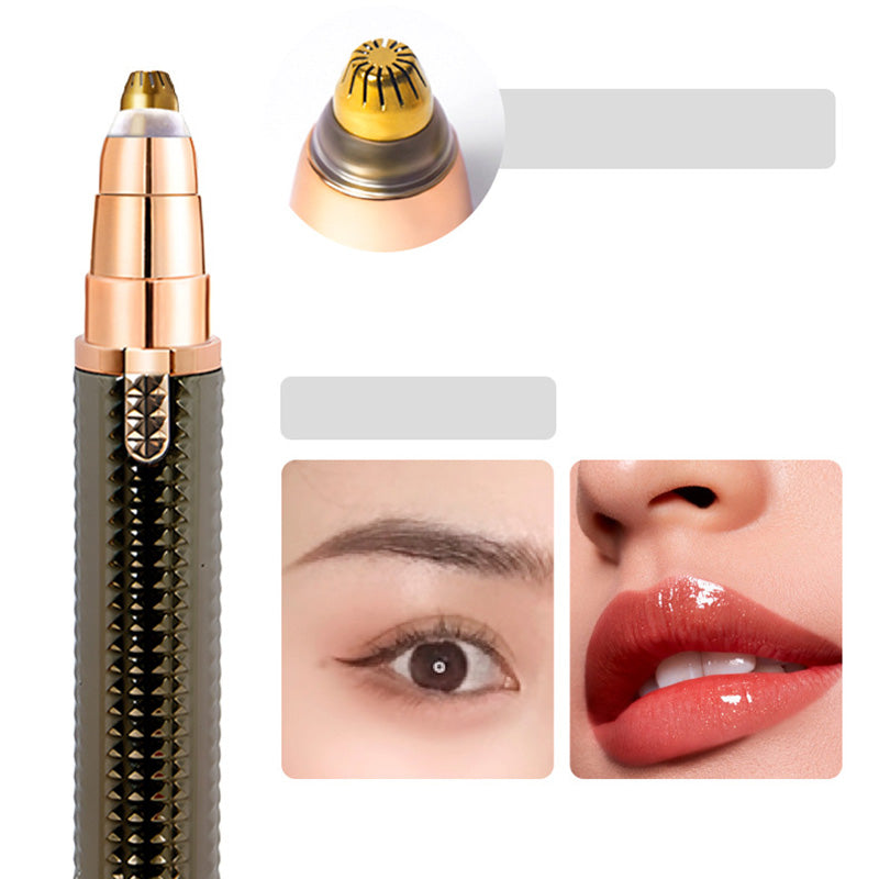 🧔‍♀️🧔‍♂️ 50 % DE RÉDUCTION POUR UNE DURÉE LIMITÉE ! Tondeuse à sourcils électrique 3 en 1 – têtes interchangeables pour les sourcils, le visage et les retouches de précision 🌍💈