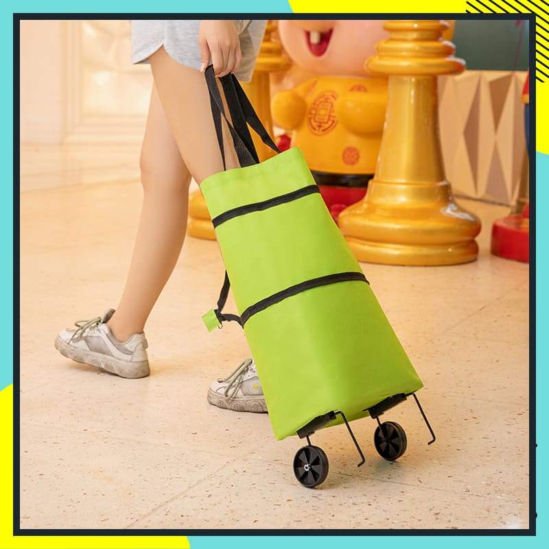 🛒Chariot de courses pliable 2-en-1