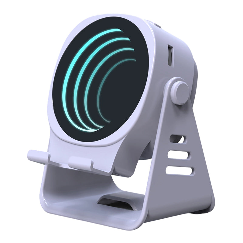 Support pour téléphone portable avec haut-parleur à induction