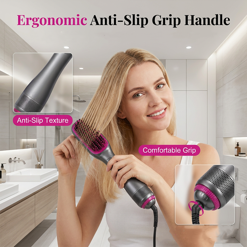 🎉 Promotions 2026 — Plus de 162 000 exemplaires vendus ! 💇‍♀️ Brosse à air chaud professionnelle 3-en-1 : séchage, démêlage et volume en une seule étape ✨