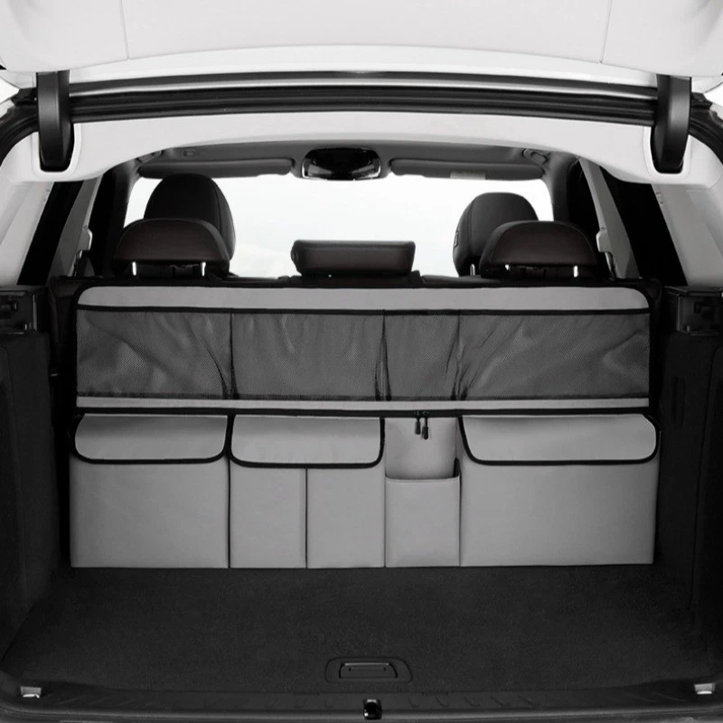 🚗 50 % DE RÉDUCTION POUR UNE DURÉE LIMITÉE ! 📦 Sac de rangement pour coffre de voiture, organiseur suspendu – Spacieux, résistant, facile à installer 🧺