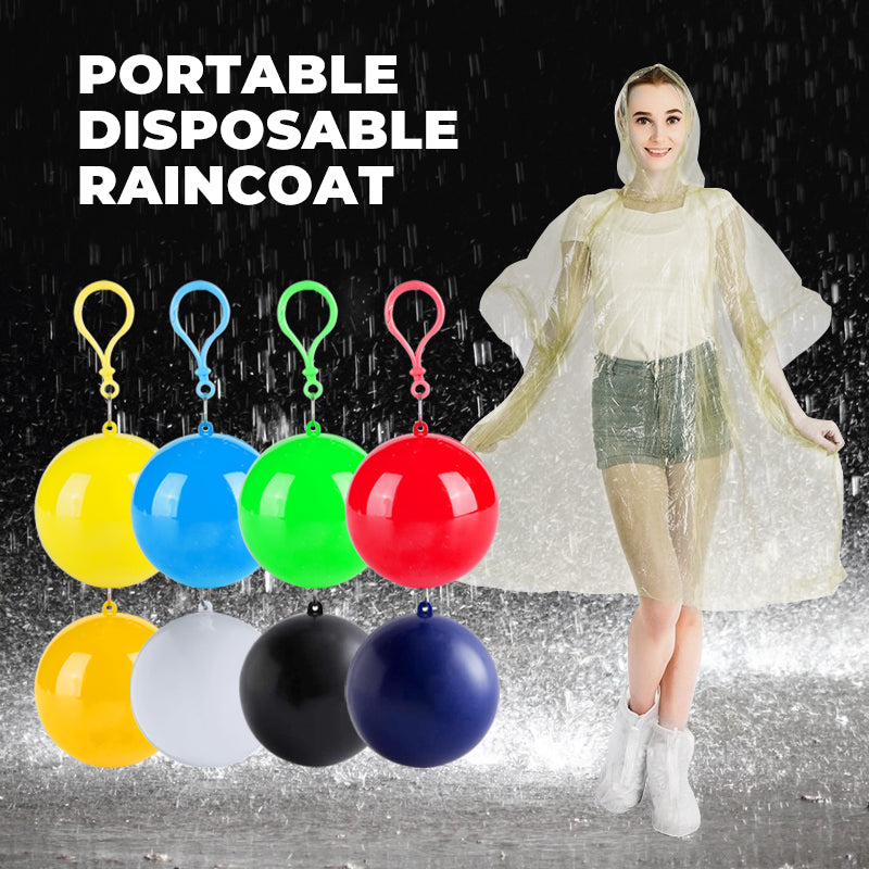 🌧️ Imperméable portable et jetable – ✨ Léger comme une plume, protection immédiate et sortie en toute sérénité 🎒🏕️
