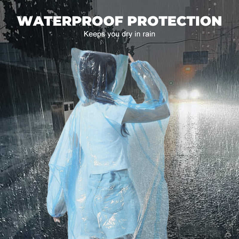 🌧️ Imperméable portable et jetable – ✨ Léger comme une plume, protection immédiate et sortie en toute sérénité 🎒🏕️