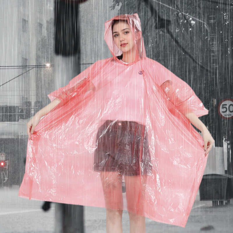 🌧️ Imperméable portable et jetable – ✨ Léger comme une plume, protection immédiate et sortie en toute sérénité 🎒🏕️