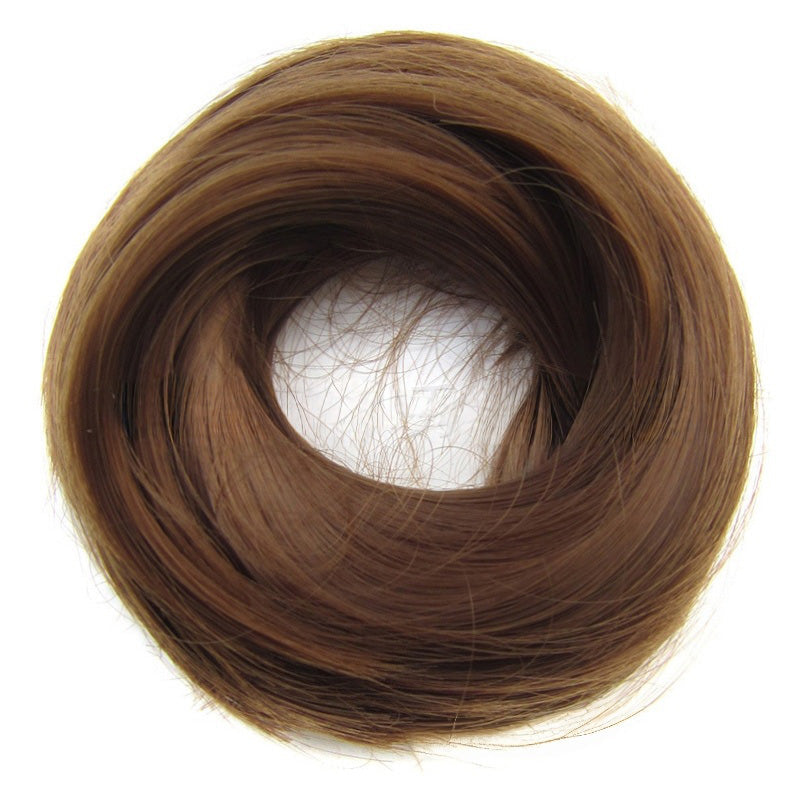 💁‍♀️Quick‑Fit Voluminous Hair Wrap | Realistic Synthetic Bun Piece for Daily & Special Occasion