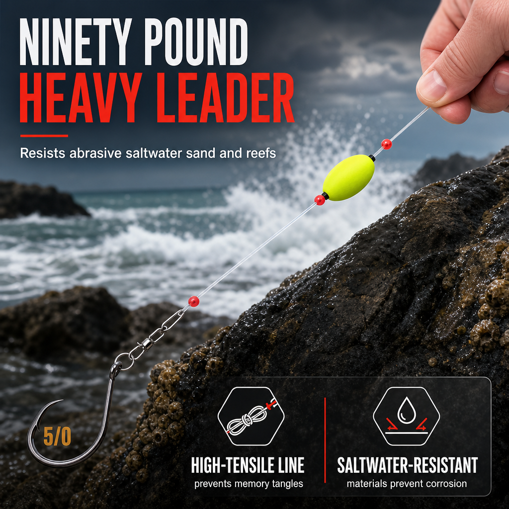 🎣 50 % de réduction ! 🐟 Prêt à l'emploi : kit de pêche de 6 pièces pour surfeurs avec flotteurs – adapté à plusieurs espèces de poissons, prêt pour la plage ✨