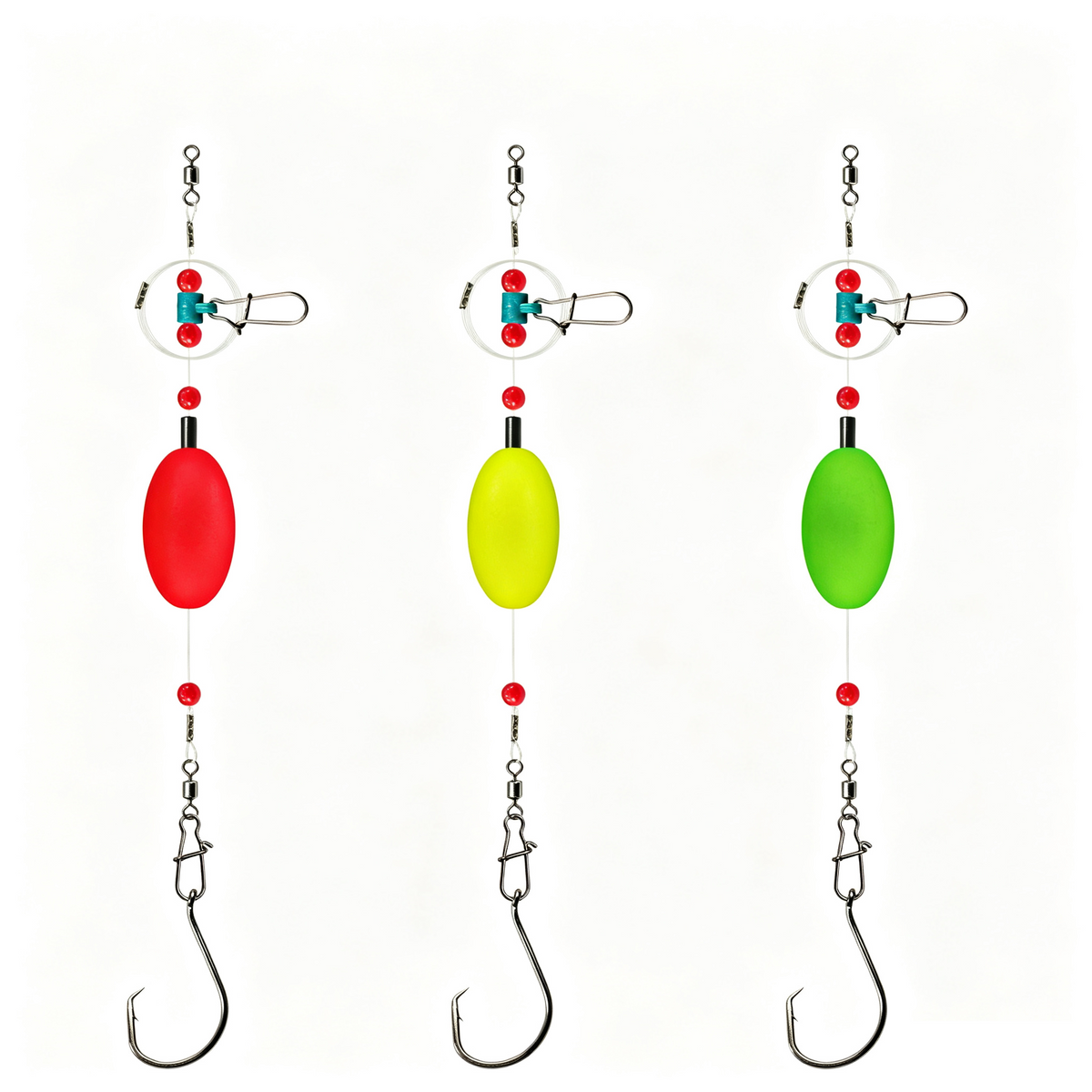 🎣 50 % de réduction ! 🐟 Prêt à l'emploi : kit de pêche de 6 pièces pour surfeurs avec flotteurs – adapté à plusieurs espèces de poissons, prêt pour la plage ✨