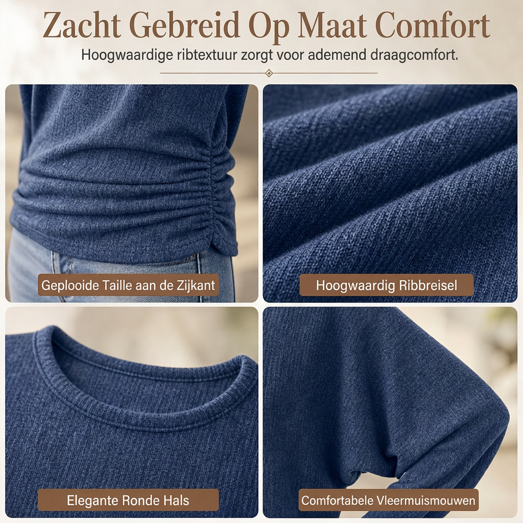 【S-2XL】💖Pull élégant en maille côtelée