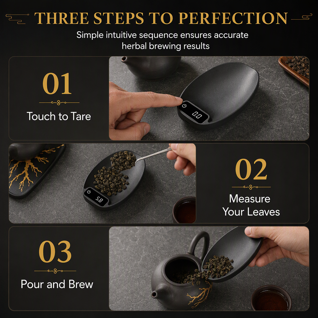Cuillère-doseuse numérique et cuillère de pesée électronique pour feuilles de thé et café