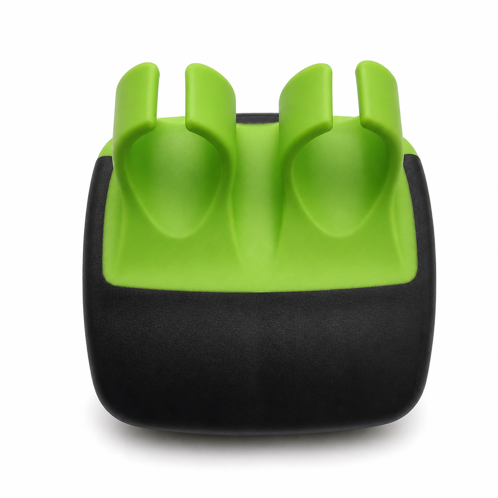 Éplucheur ergonomique à deux doigts pour fruits et légumes