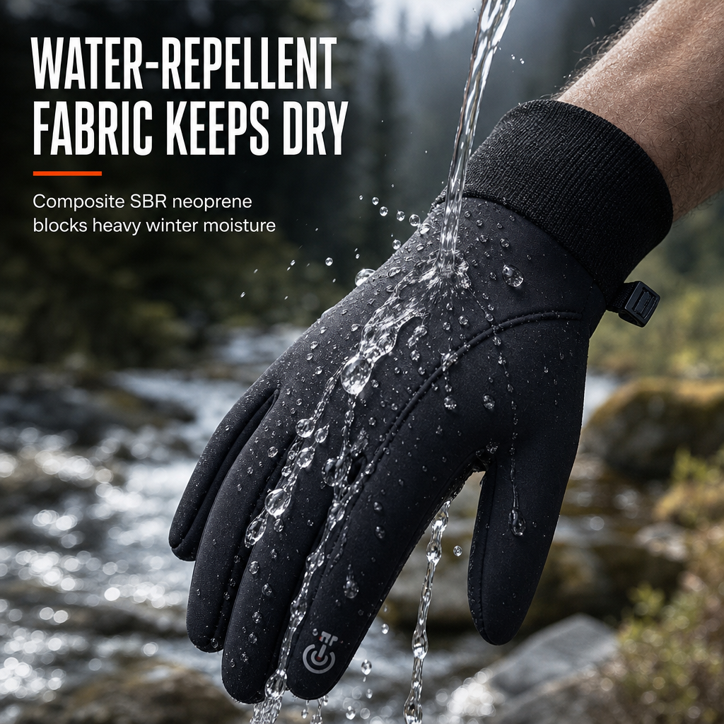 🧤 50 % DE RÉDUCTION POUR UNE DURÉE LIMITÉE ! ❄️ Gants thermiques de haute qualité – Chauds, compatibles avec les écrans tactiles, antidérapants ✨
