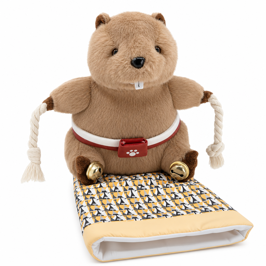 Gant de marionnette interactif en forme de chat lutteur